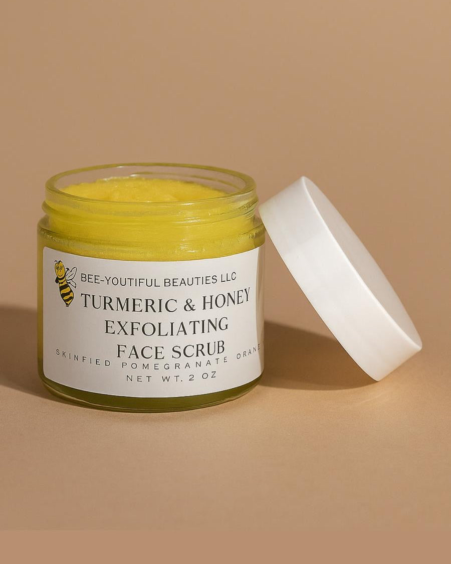 Gommage - cire d’abeille, Miel & Curcuma