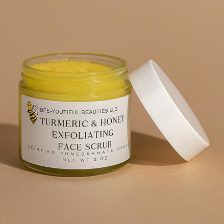 Gommage - cire d’abeille, Miel & Curcuma