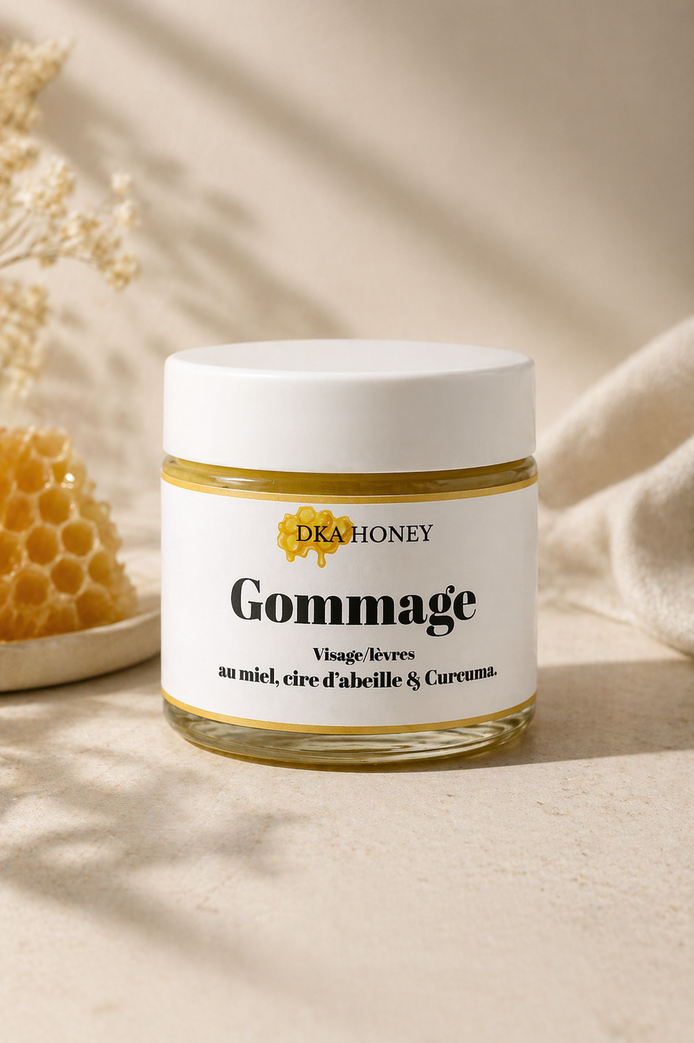 Scrub - beeswax, honey &amp; turmeric