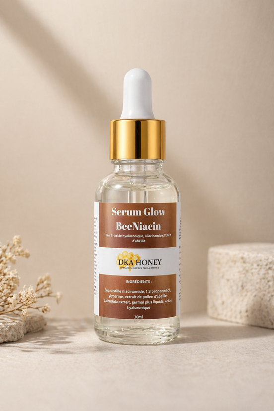 3-in-1 serum with hyaluronic acid, niacinamide, and bee pollen