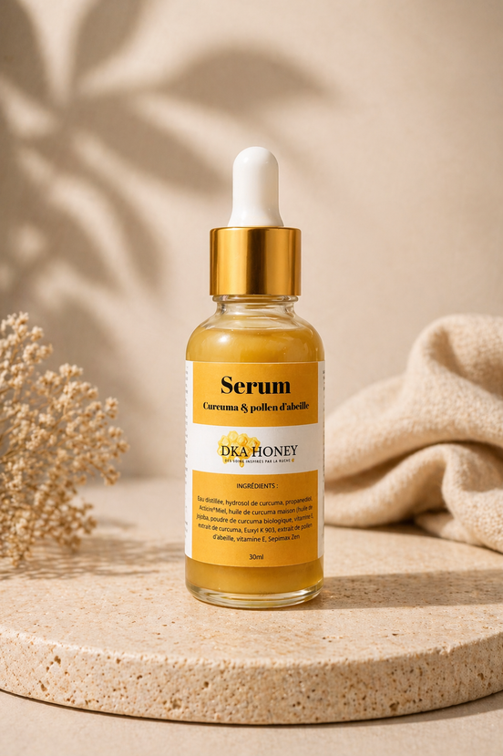 Turmeric &amp; Bee Pollen Facial Serum