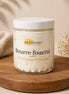 Beurre corporel fouetté à la cire d'abeille, Mangue & Papaye - 255g