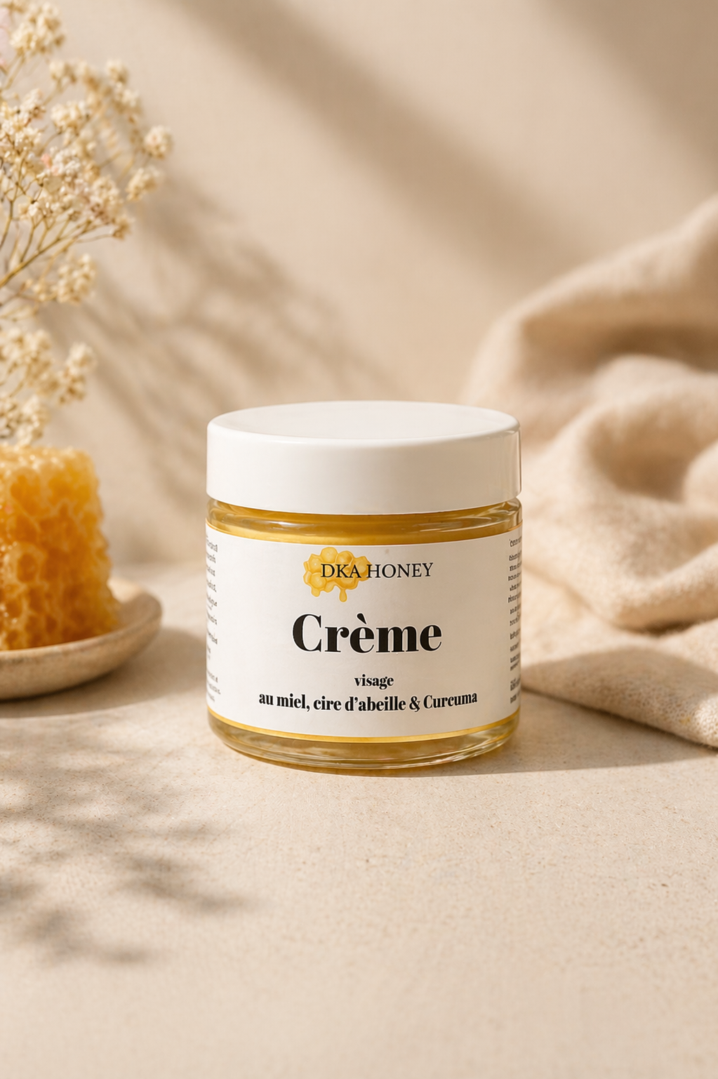 Turmeric &amp; honey cream (brightening/evening) 