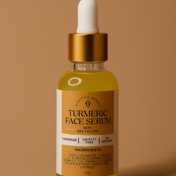 Sérum facial au curcuma & pollen d'abeilles