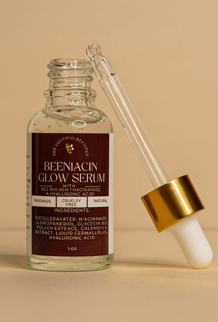 Sérum 3 en 1 acide hyaluronique, niacinamide, pollen d'abeille